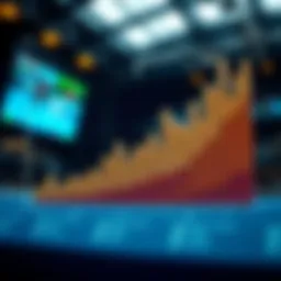 Graph illustrating ATP tour statistics