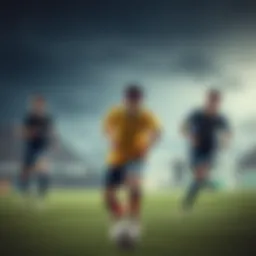 Historic match showcasing Brazil's football legacy