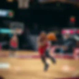 Chicago Bulls in action during a game