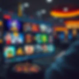 A captivating online casino interface showcasing various games
