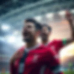 Historic match moment of Royal Antwerp FC